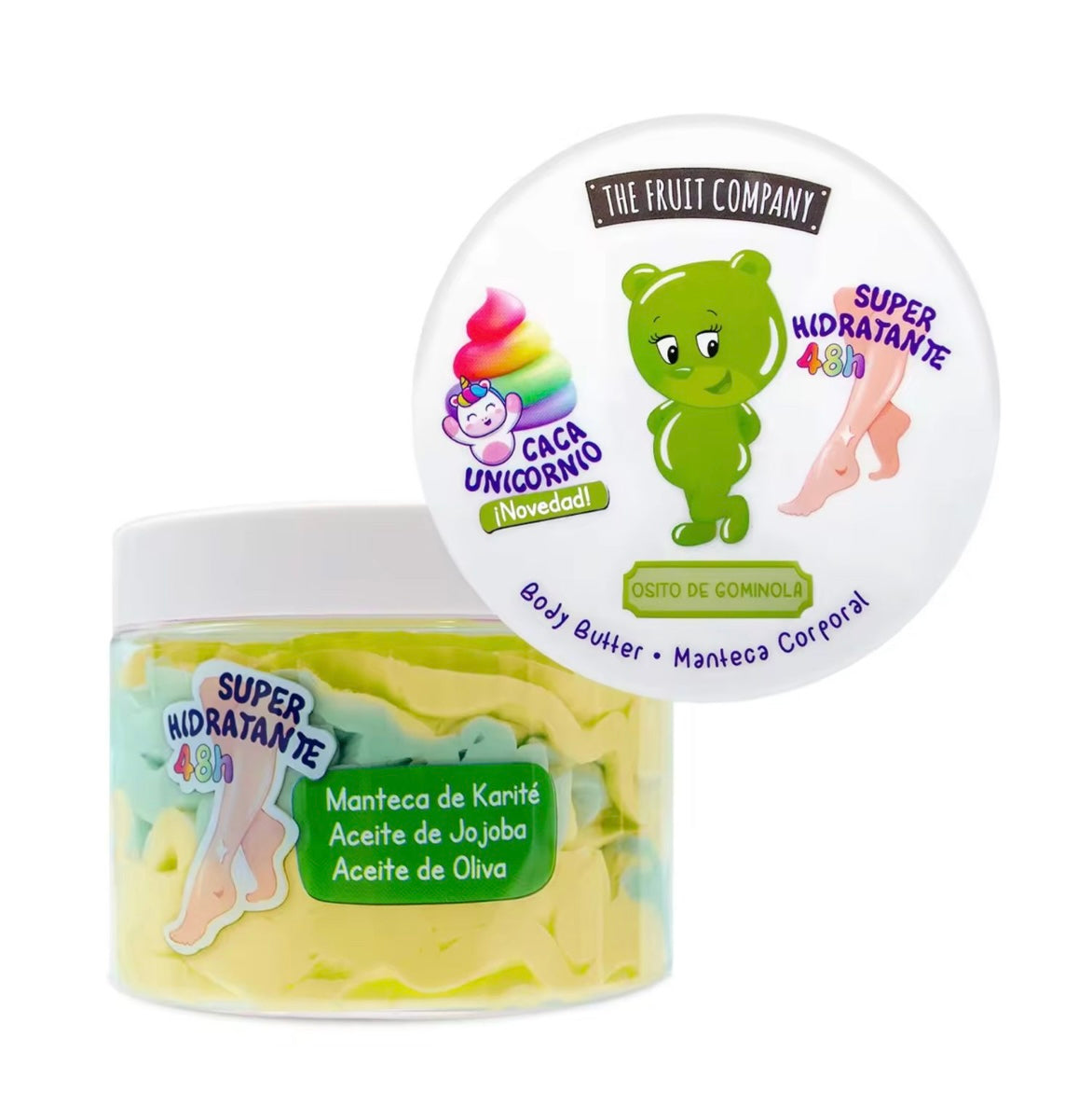 MANTECA CORPORAL CACA DE UNICORNIO OSITO DE GOMINOLA TFC