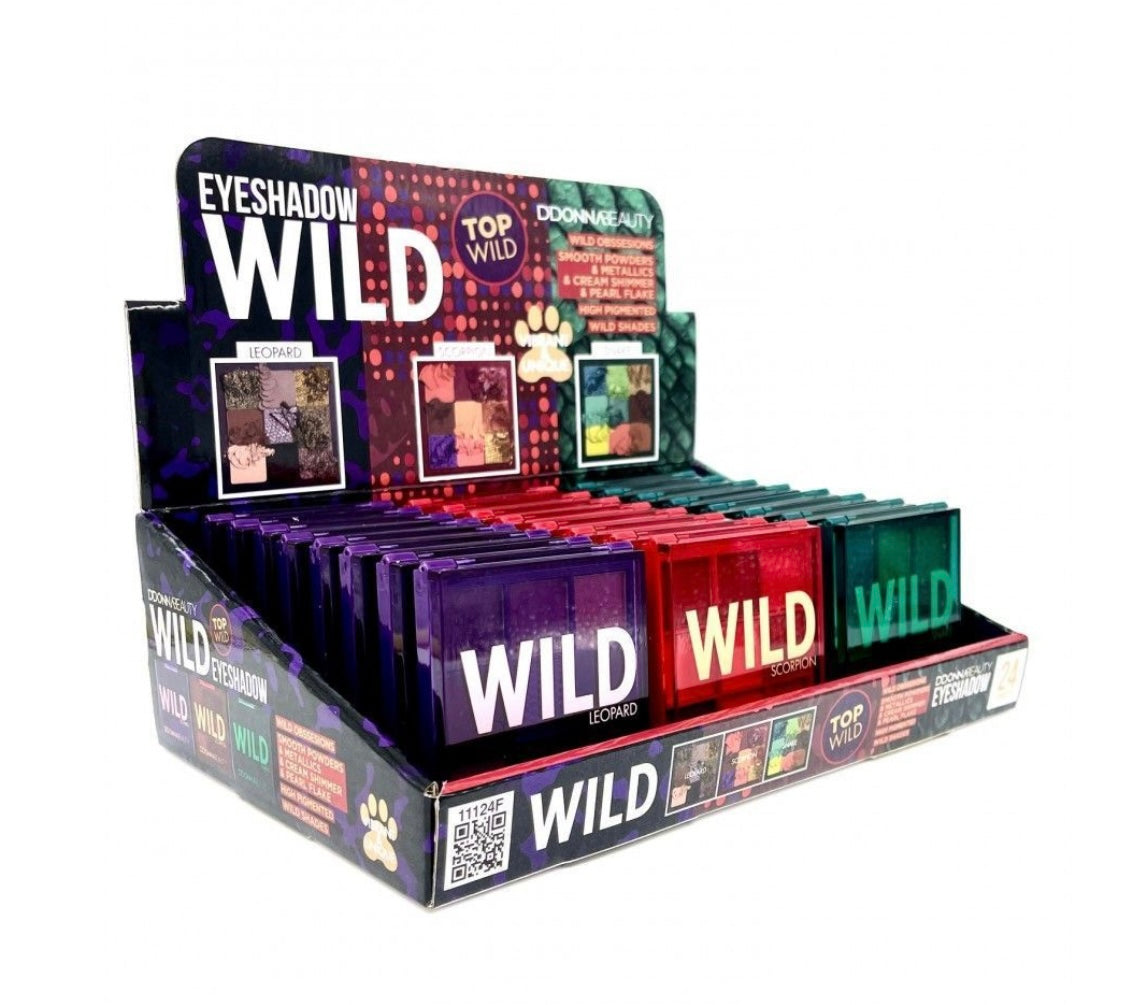 PALETA DE SOMBRAS WILD - DDONNA