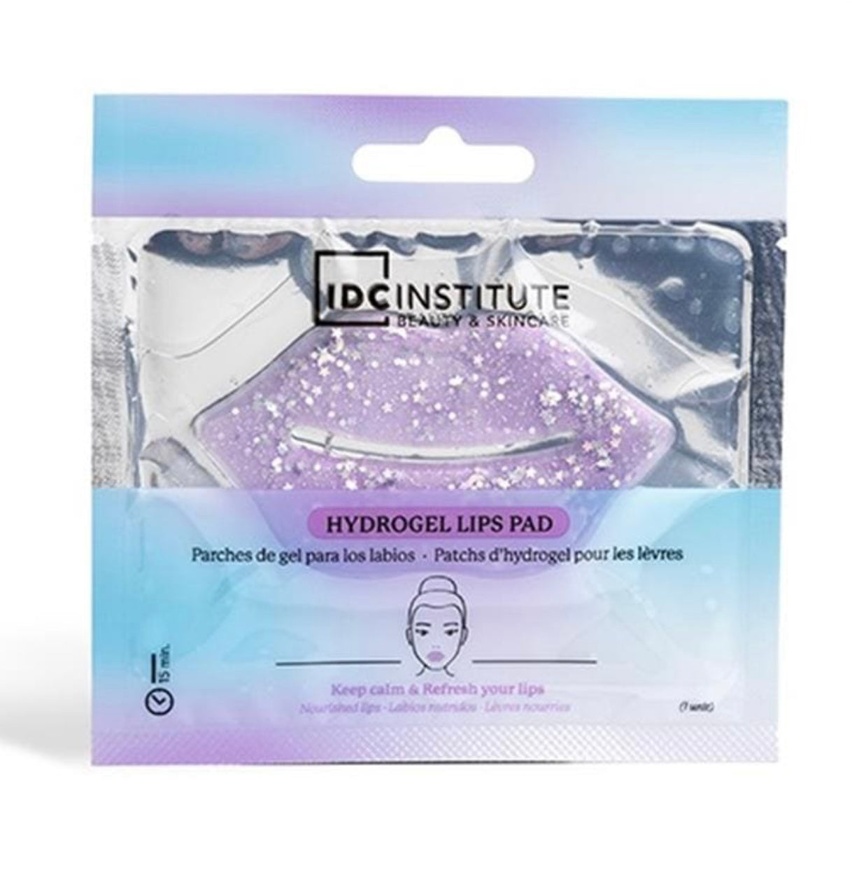 MASCARILLA DE HIDROGEL PARA LABIOS - IDC INSTITUTE