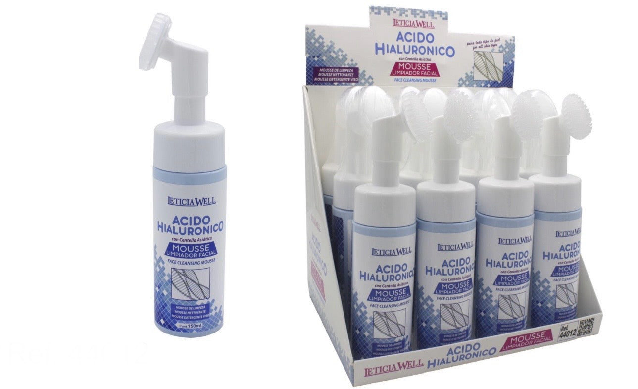 MOUSSE LIMPIADOR FACIAL CON ÁCIDO HIALURÓNICO
