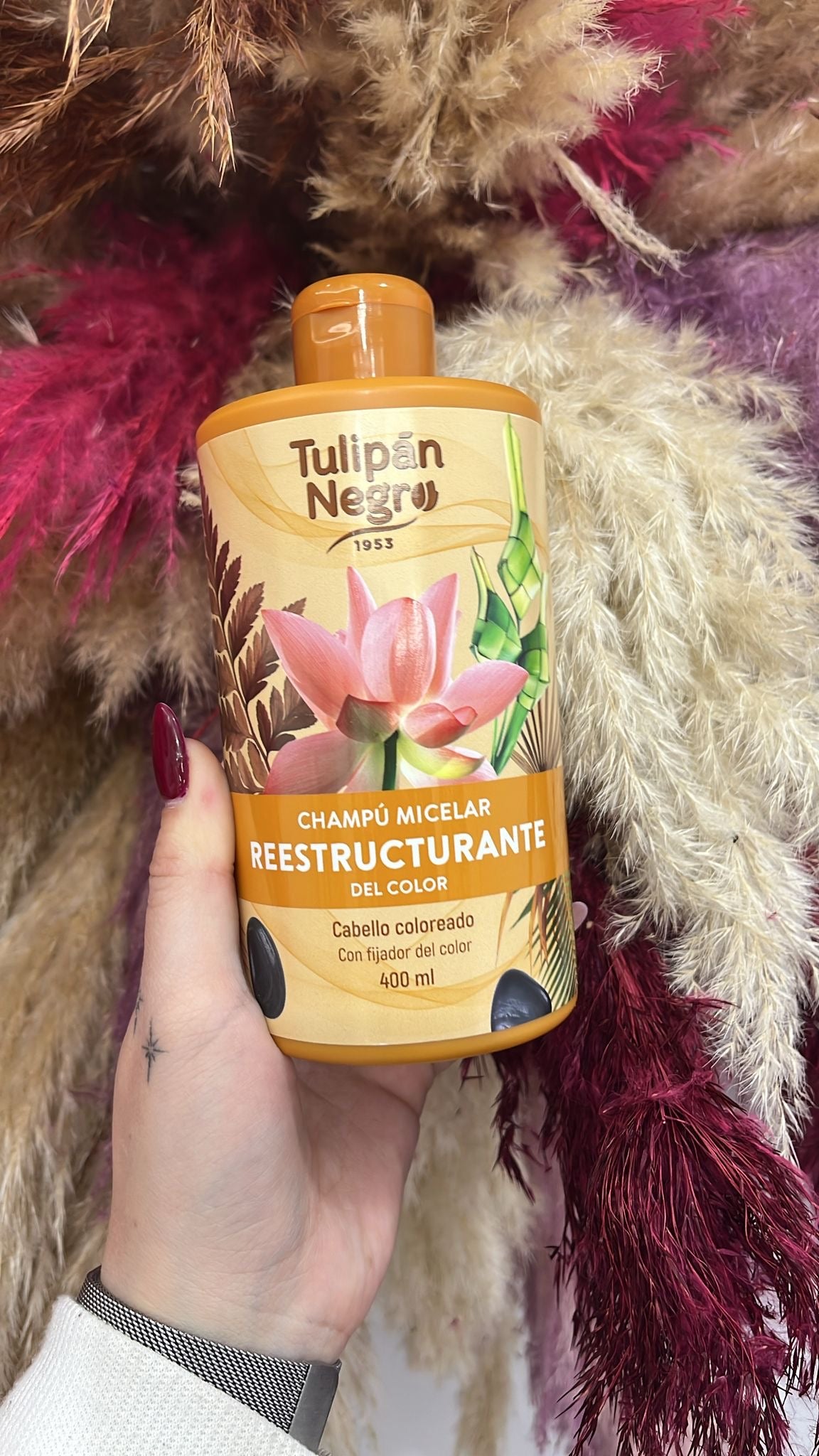 CHAMPÚ MICELAR REESTRUCTURANTE DEL COLOR - TULIPÁN NEGRO