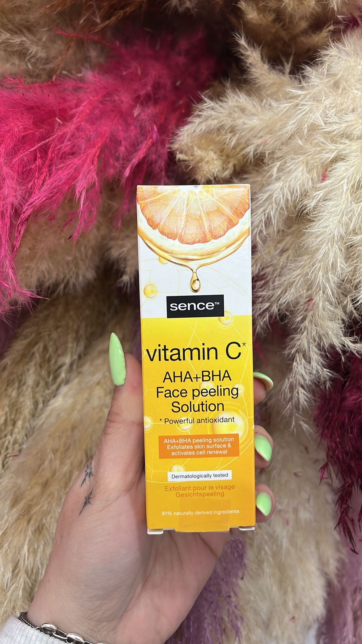 EXFOLIANTE FACIAL VITAMINA C - SENCE