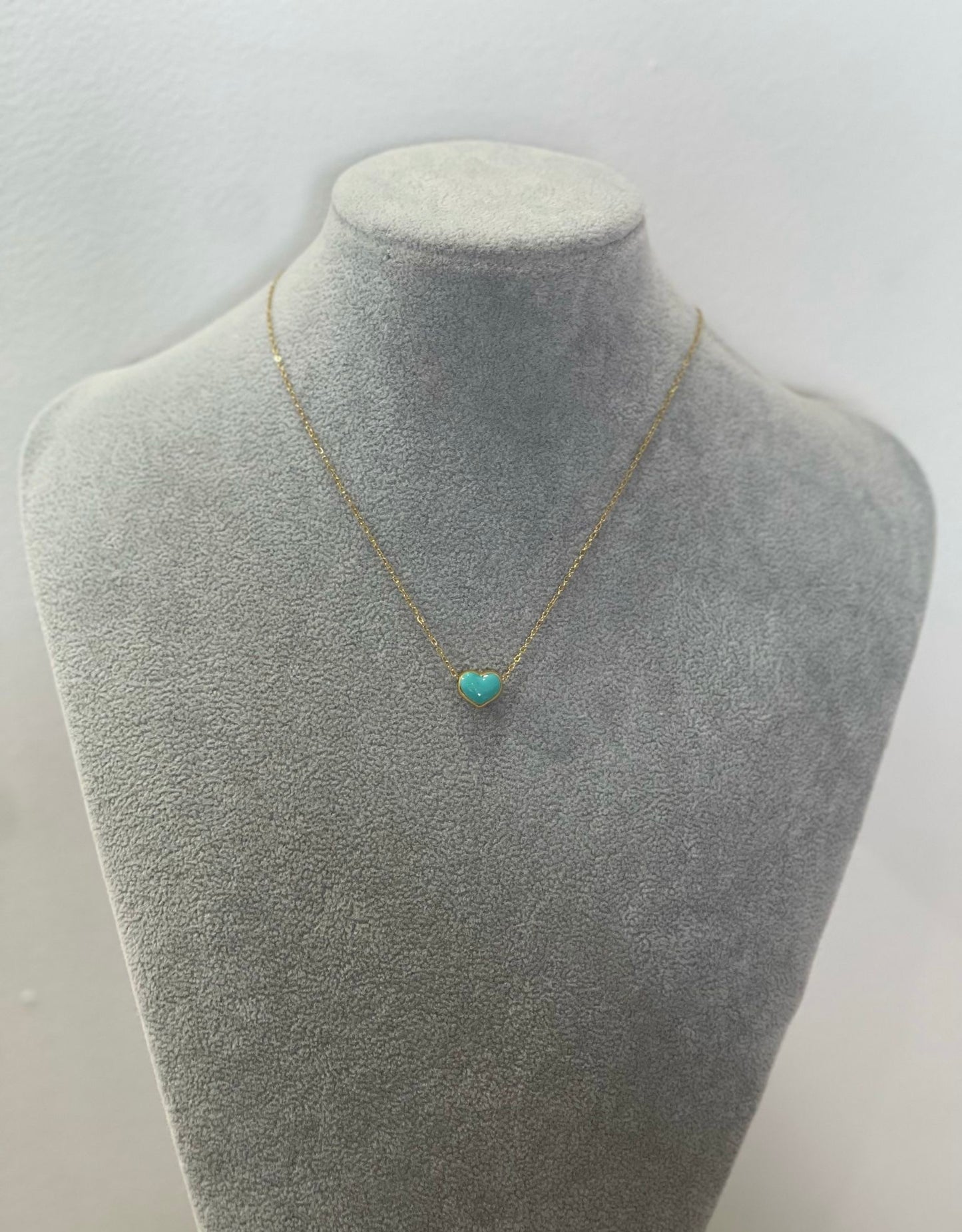 GARGANTILLA CORAZÓN AZUL