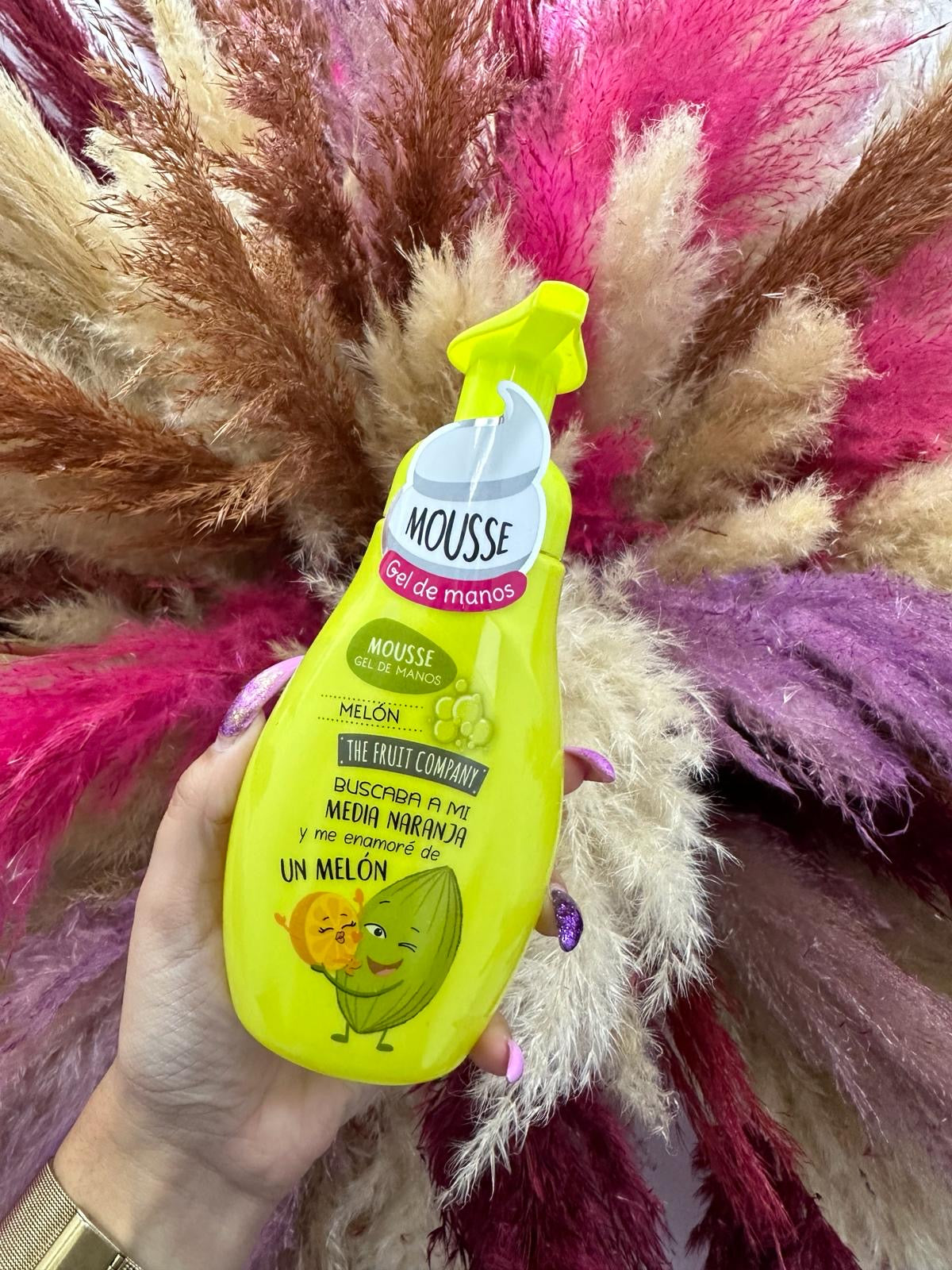 GEL DE MANOS EN MOUSSE DE MELÓN TFC