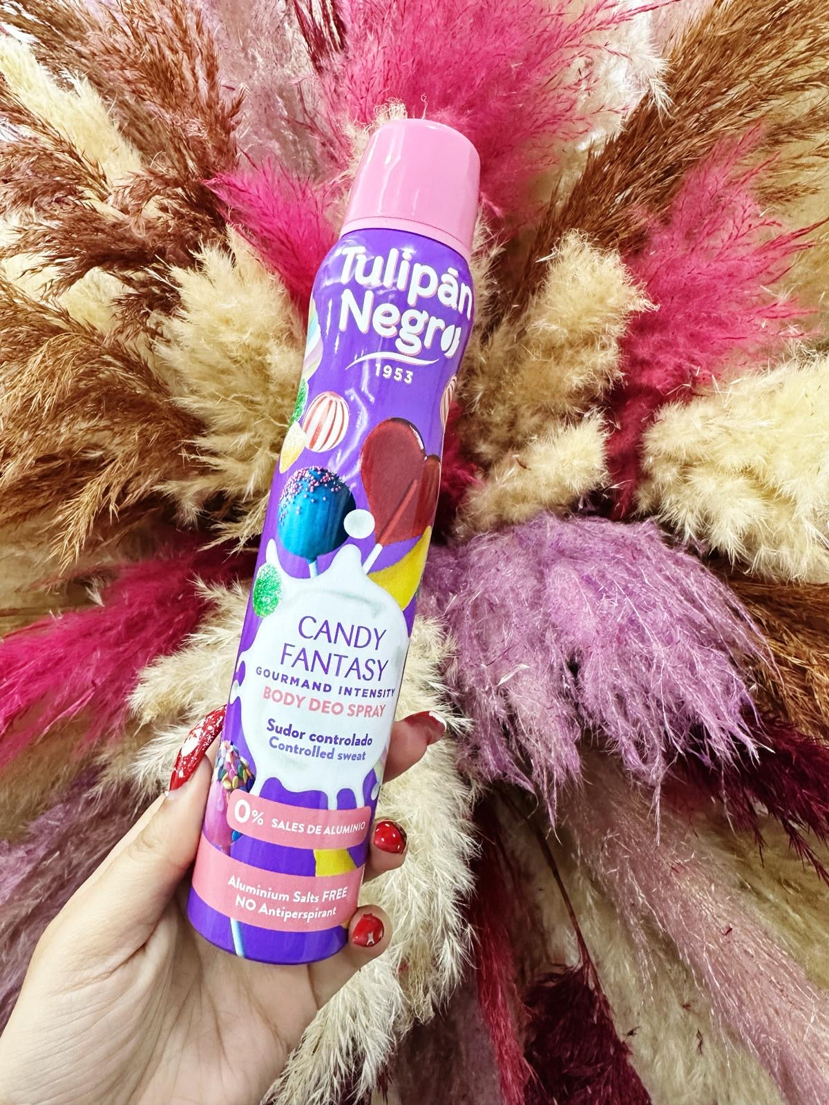 DESODORANTE SPRAY CANDY FANTASY - TULIPÁN NEGRO