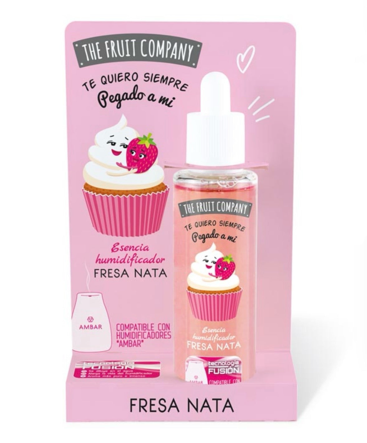 ESENCIA PARA HUMIDIFICADOR DE FRESA Y NATA - THE FRUIT COMPANY