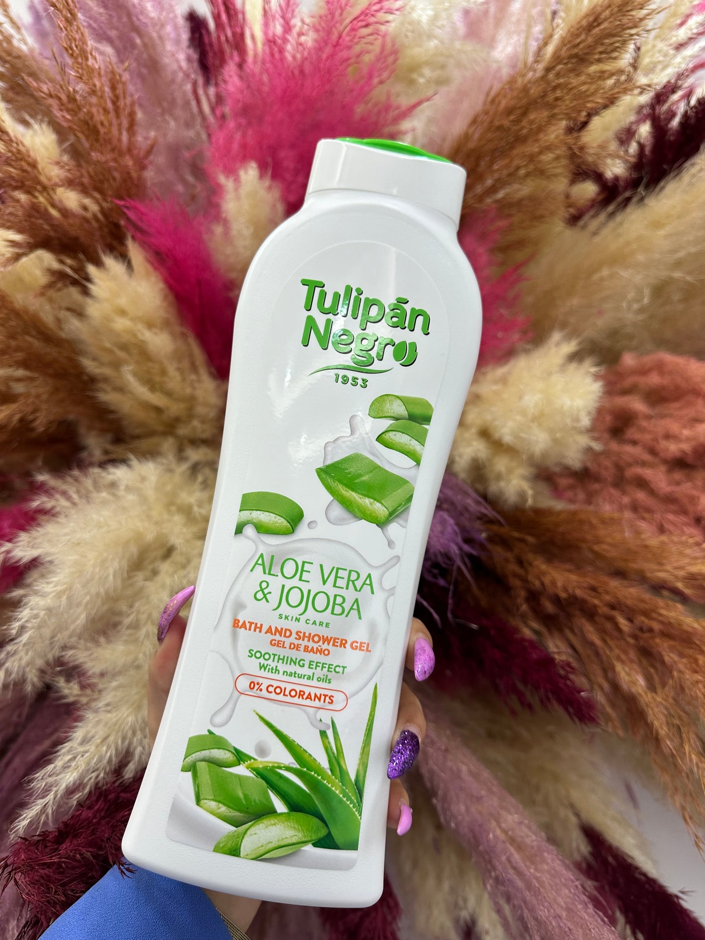 GEL DE DUCHA ALOE VERA & JOJOBA - TULIPÁN NEGRO