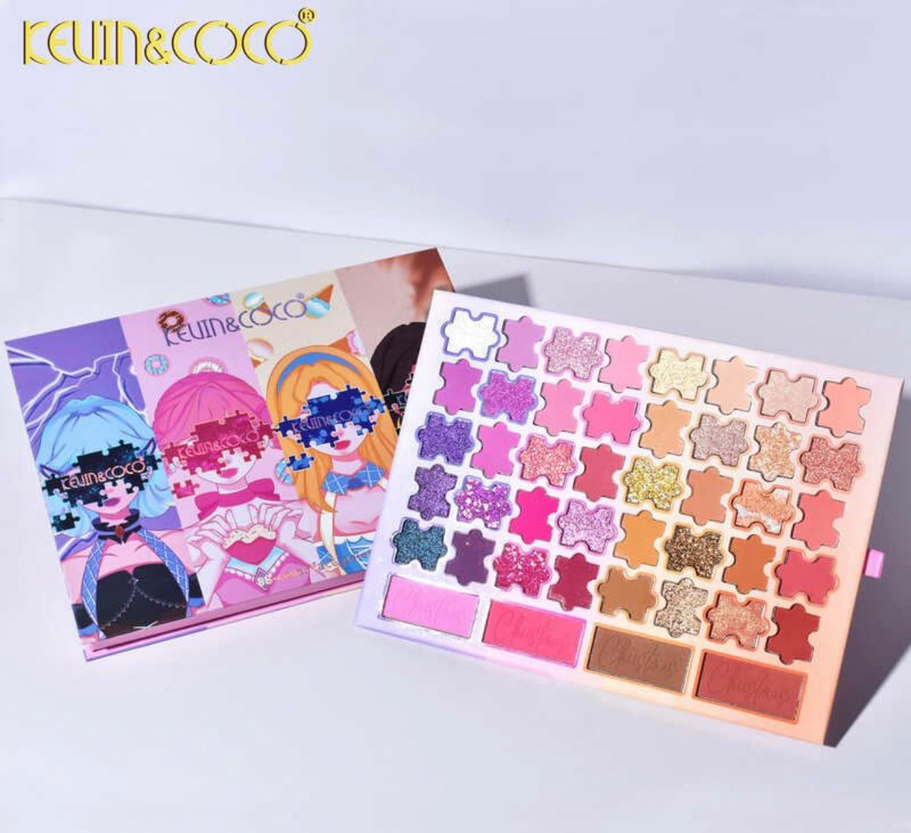 PALETA DE SOMBRAS PUZZLE - KEVIN & COCO
