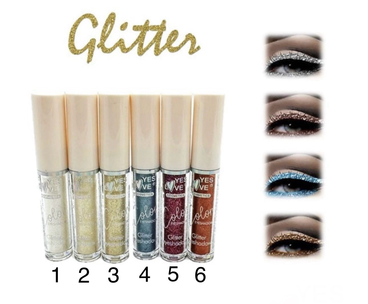 SOMBRA DE OJOS LÍQUIDA CON GLITTER