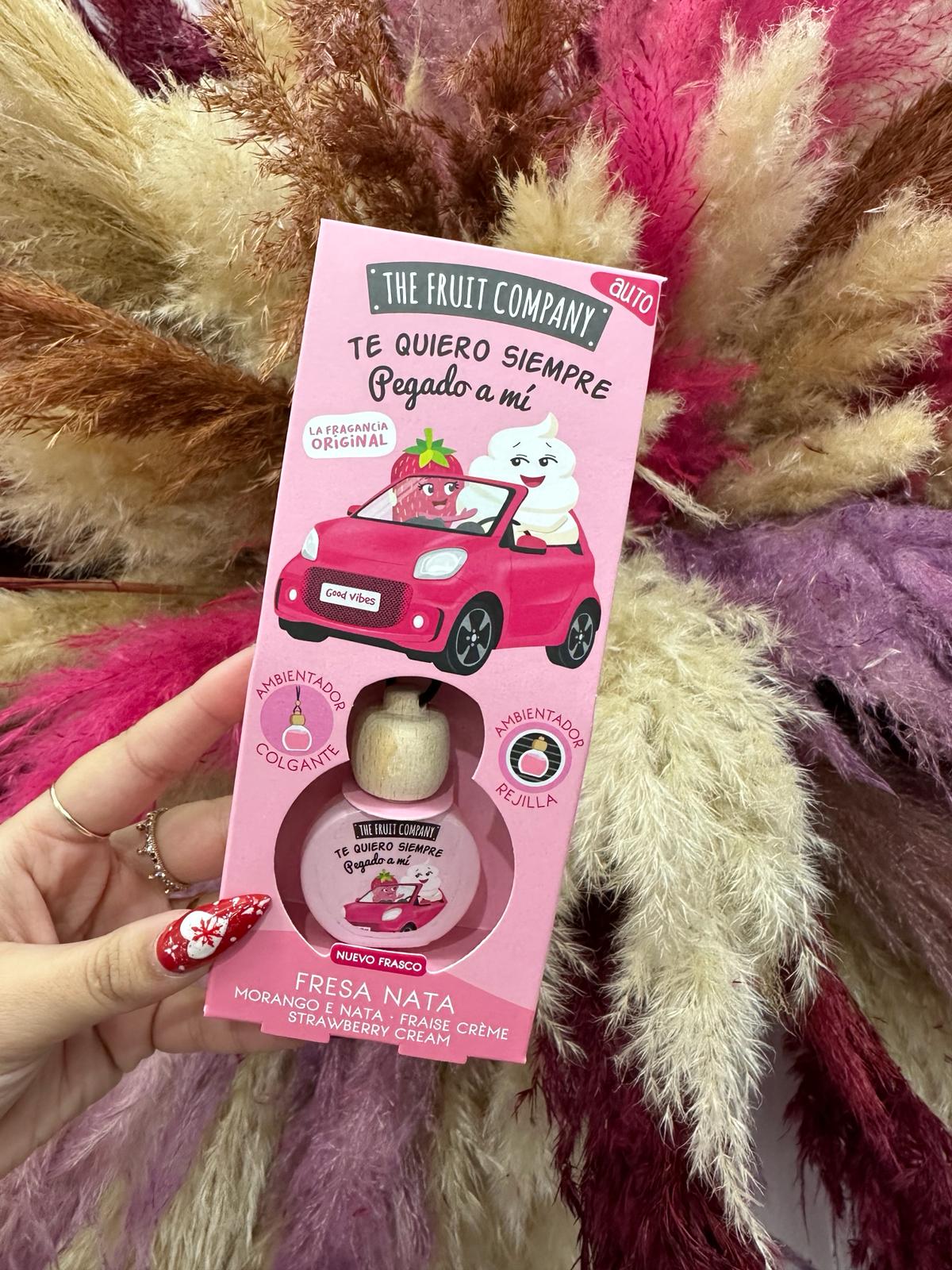AMBIENTADOR COCHE FRESA Y NATA - TFC