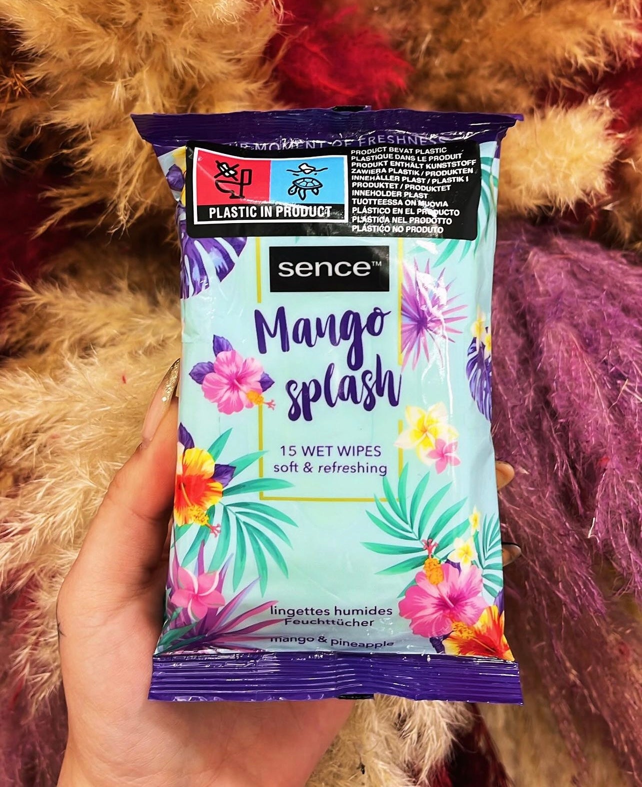 TOALLITAS MANGO SPLASH - SENCE