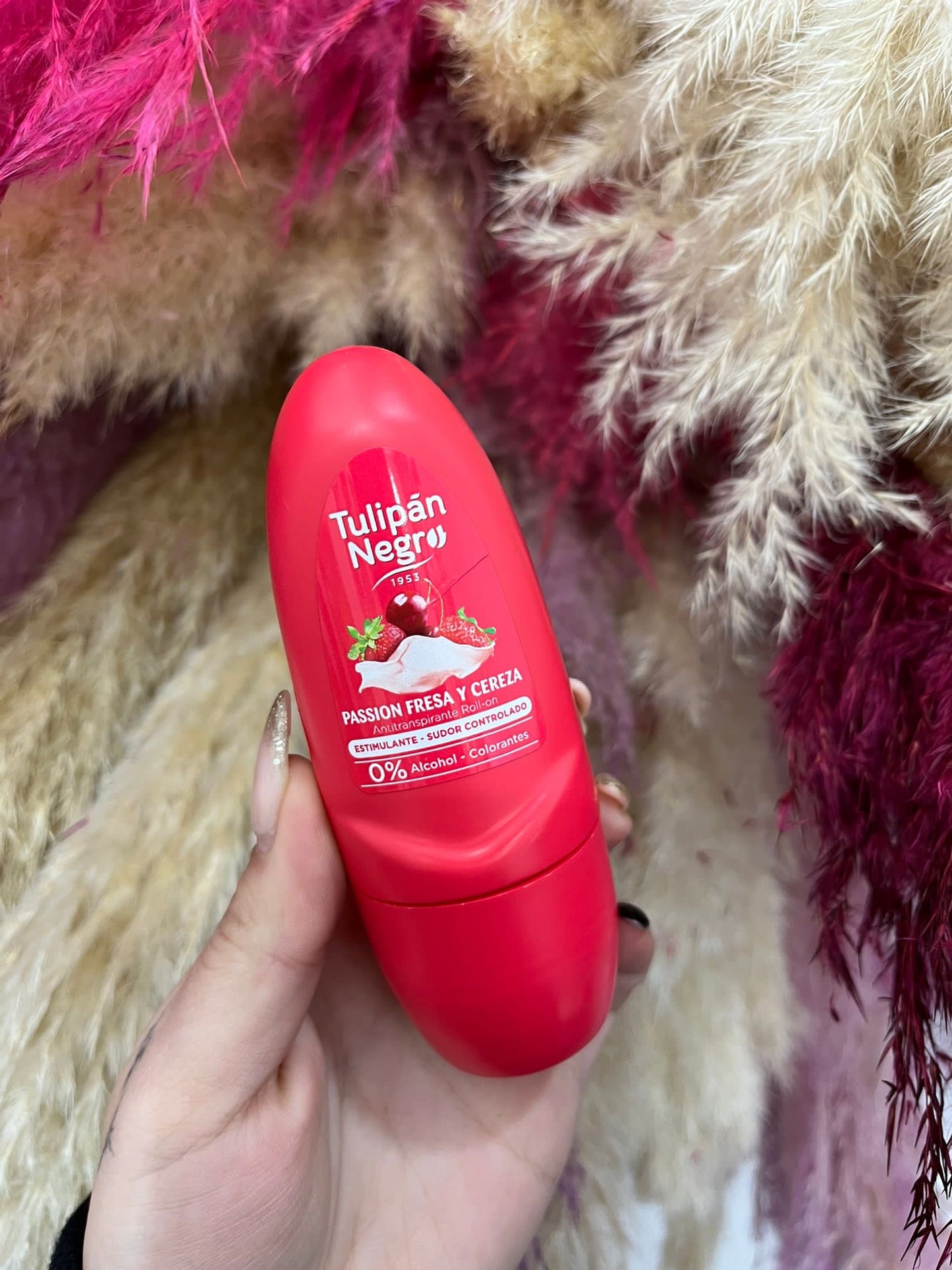 DESODORANTE PASSION FRESA Y CEREZA - TULIPÁN NEGRO