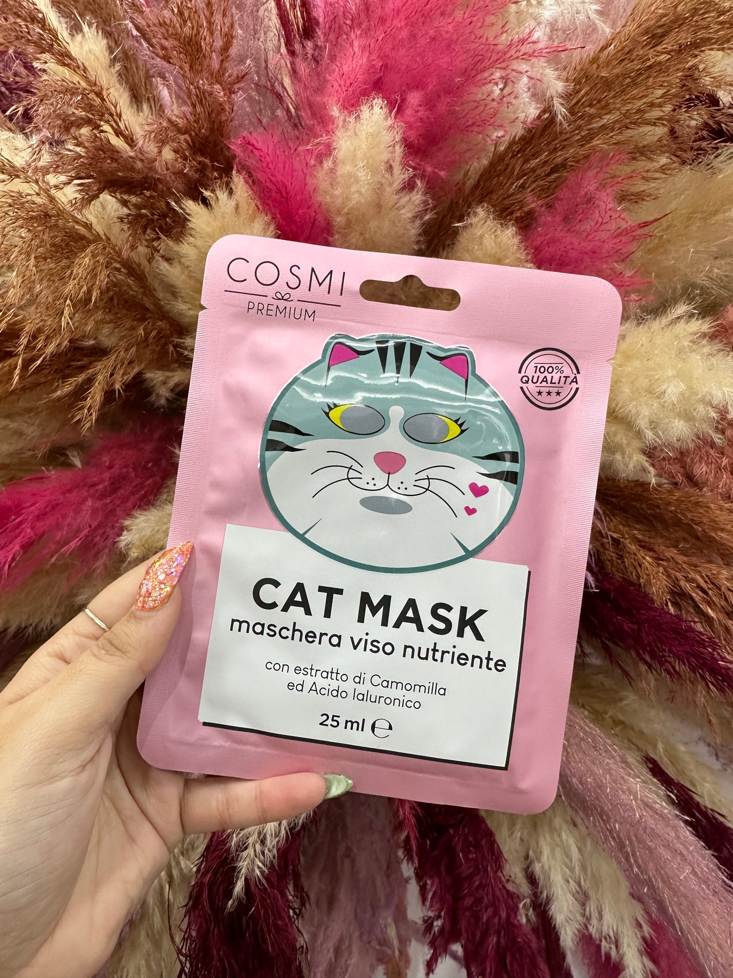 MASCARILLA FACIAL NUTRITIVA DE GATO