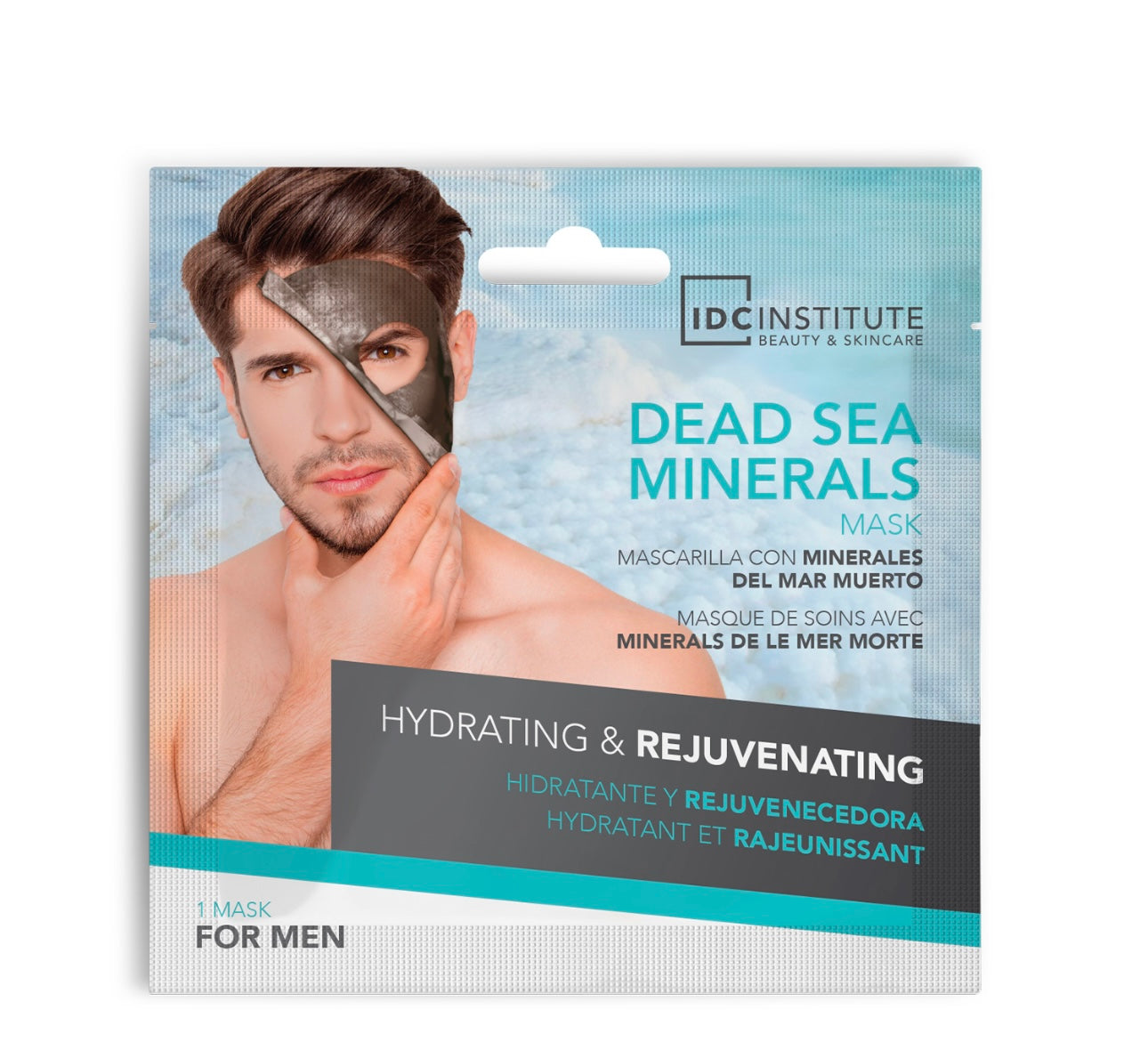 MASCARILLA FACIAL HIDRATANTE Y REJUVENECEDORA MEN - IDC INSTITUTE