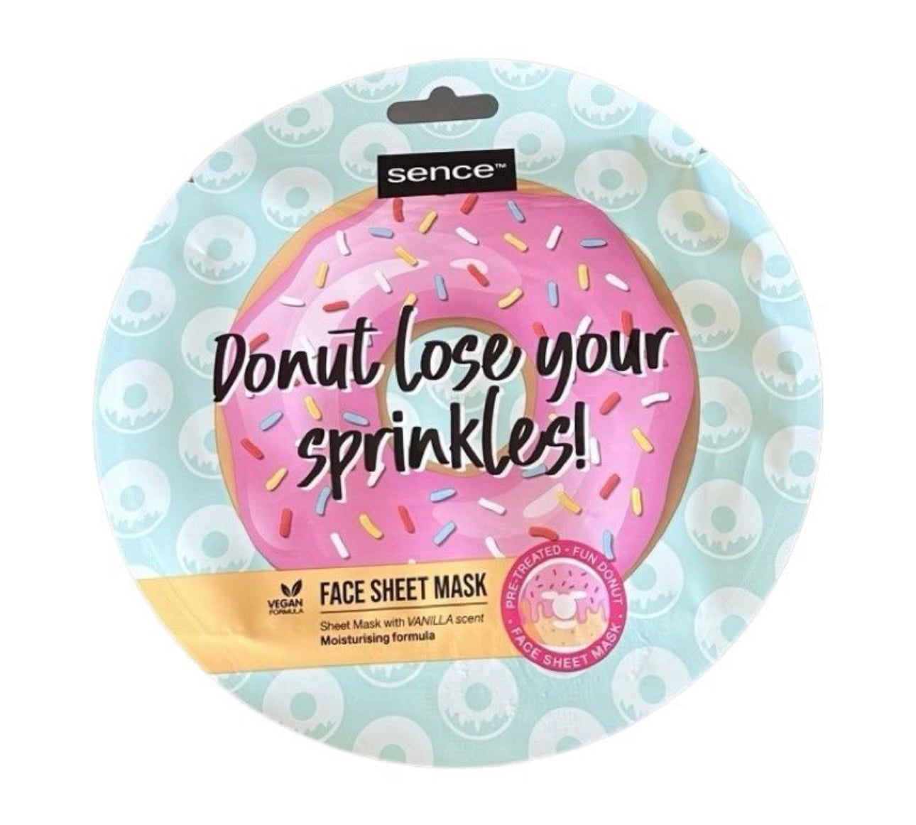 MASCARILLA FACIAL HIDRATANTE DE DONUT