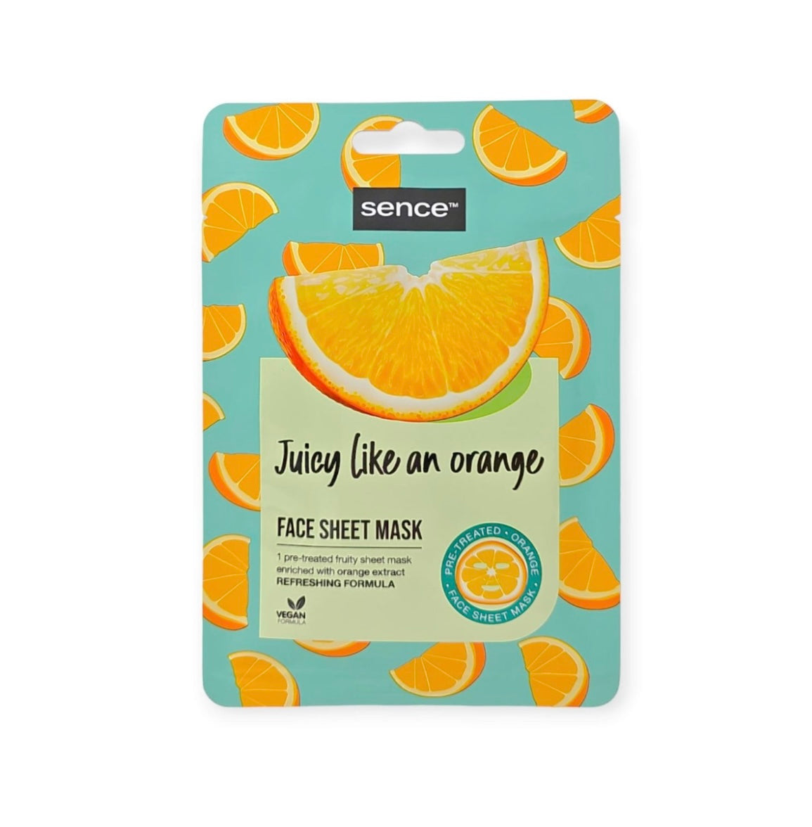 MASCARILLA FACIAL REFRESCANTE DE NARANJA - SENCE