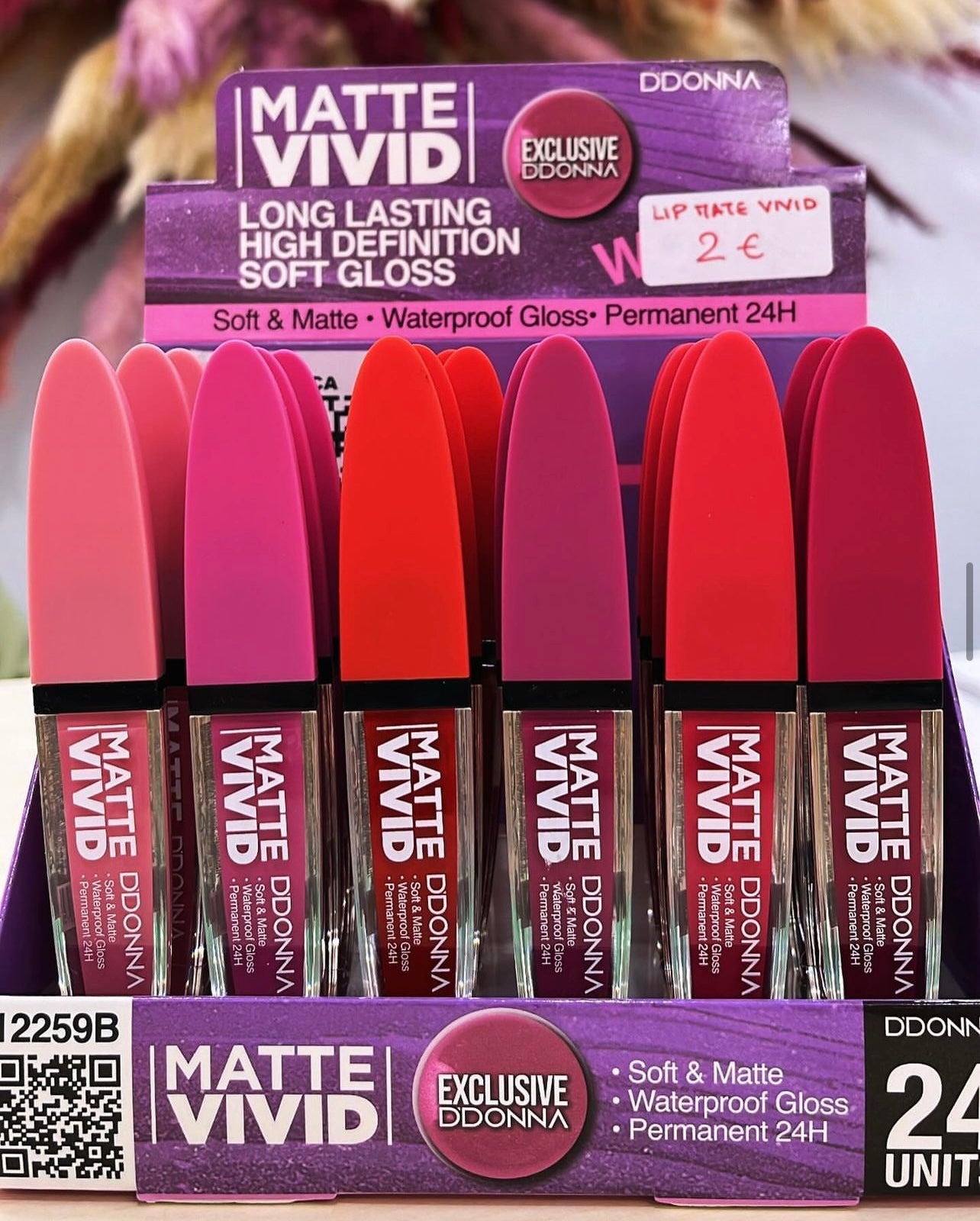 LIPGLOSS MATTE VIVID PERMANENT - DDONNA
