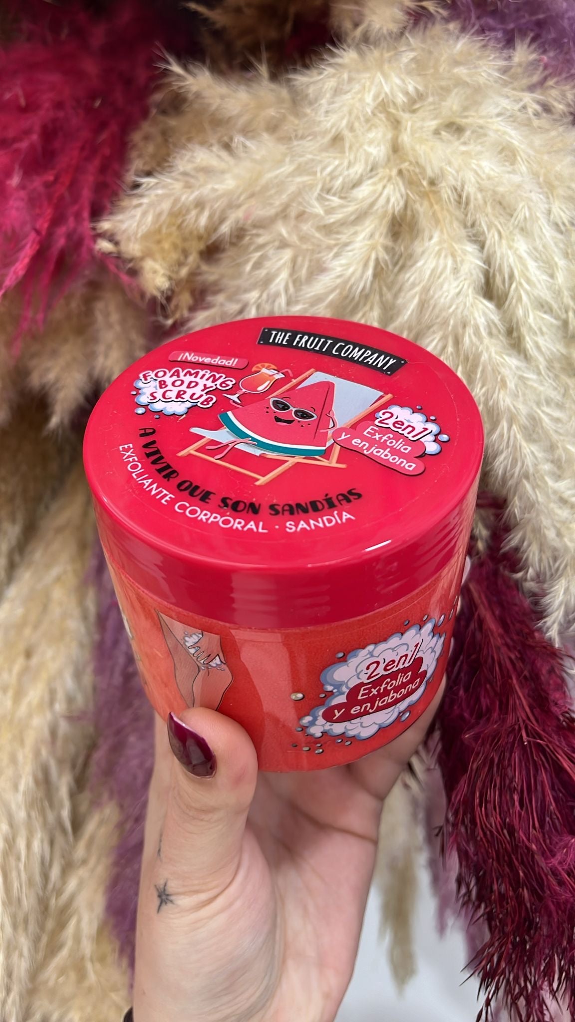 EXFOLIANTE CORPORAL Y GEL DE SANDÍA TFC