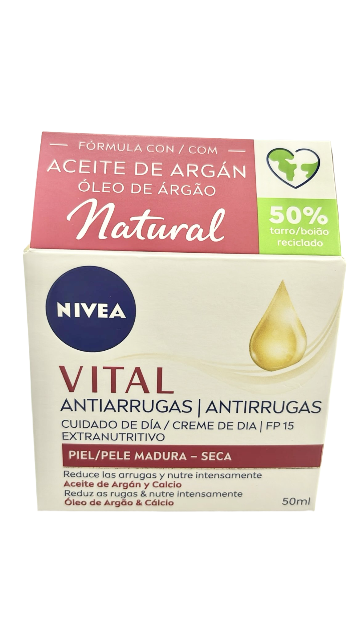 CREMA FACIAL DE DÍA ANTIARRUGAS VITAL - NIVEA
