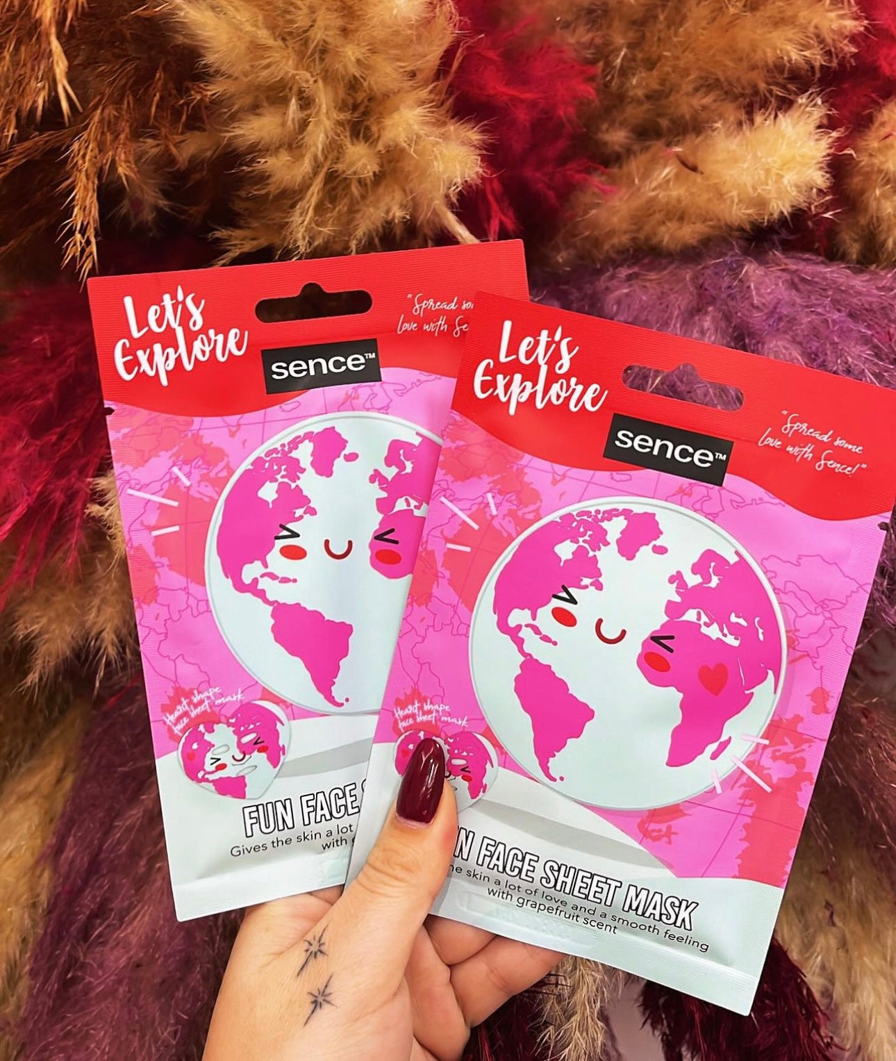 MASCARILLA FACIAL REFRESCANTE CORAZÓN - SENCE