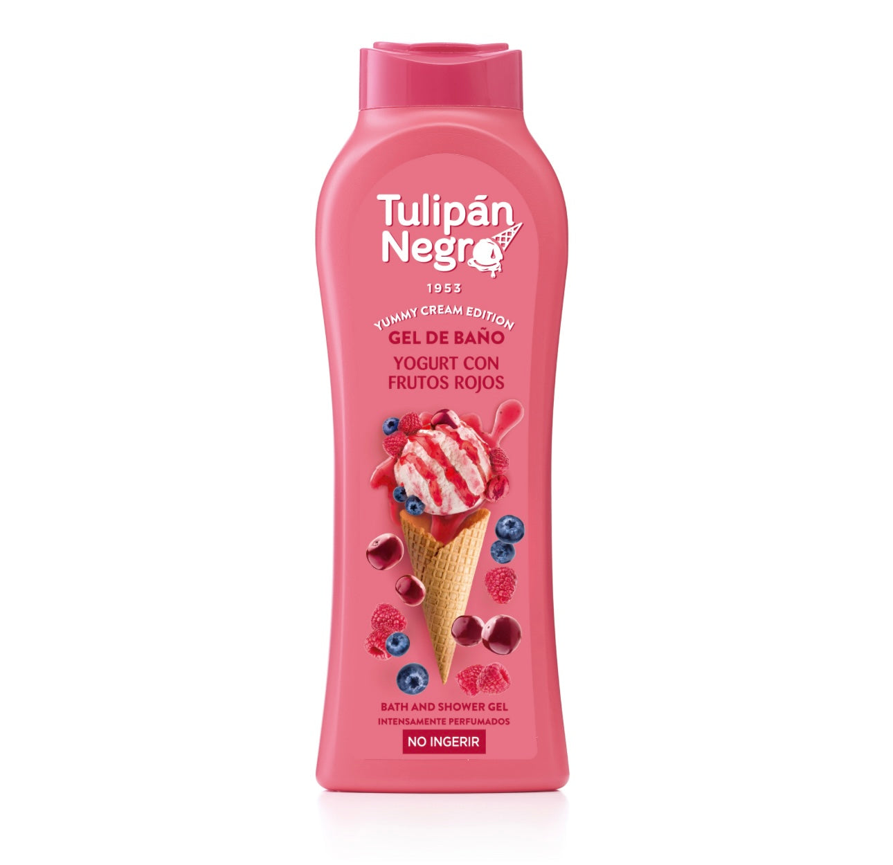 GEL DE DUCHA YOGURT CON FRUTOS ROJOS - TULIPÁN NEGRO