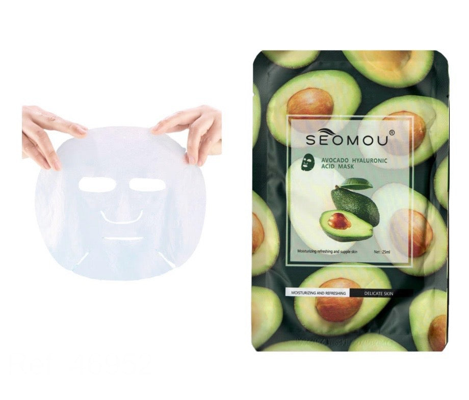 MASCARILLA FACIAL HIDRATANTE DE AGUACATE