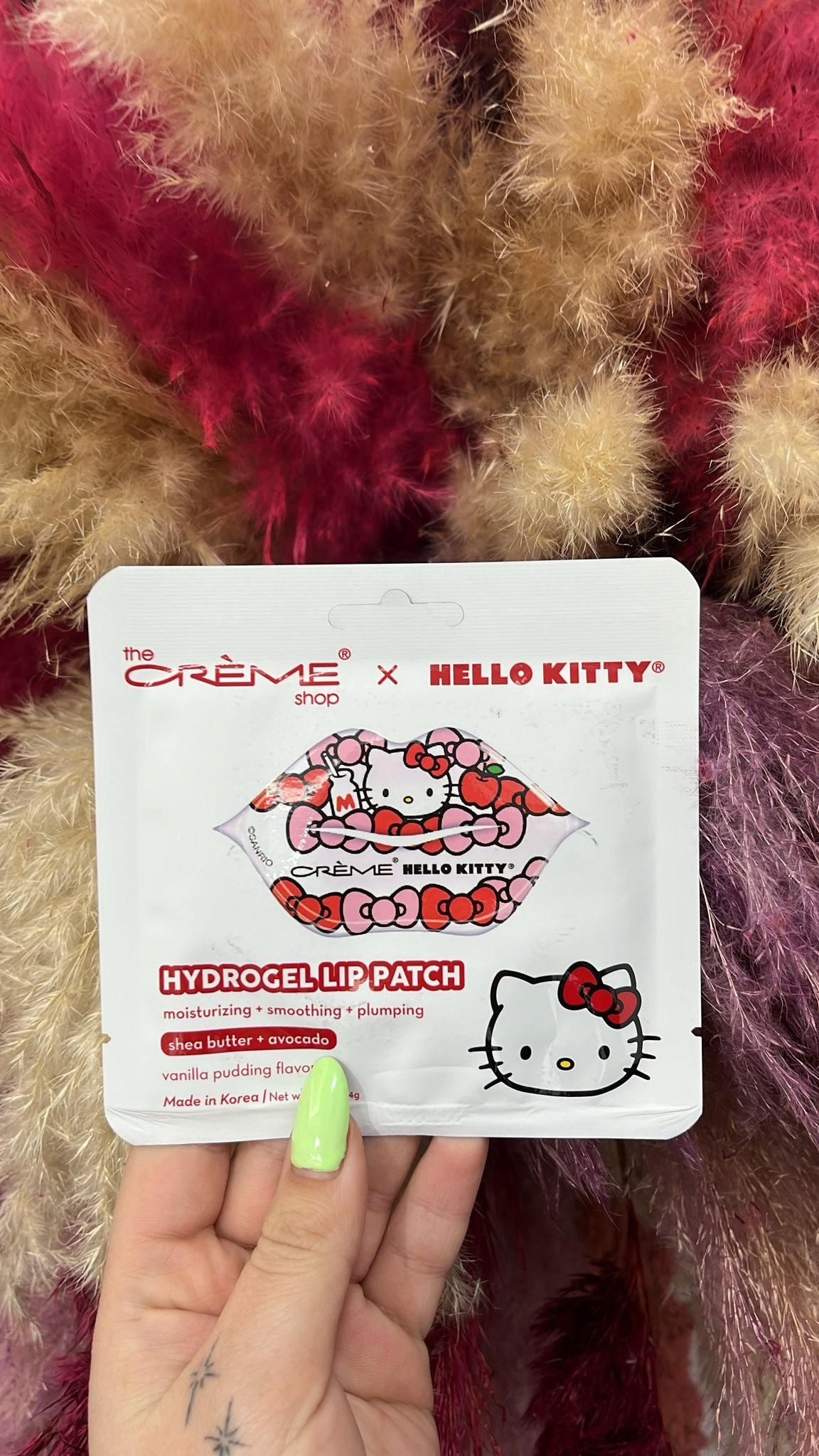 MASCARILLA DE HIDROGEL PARA LABIOS - HELLO KITTY