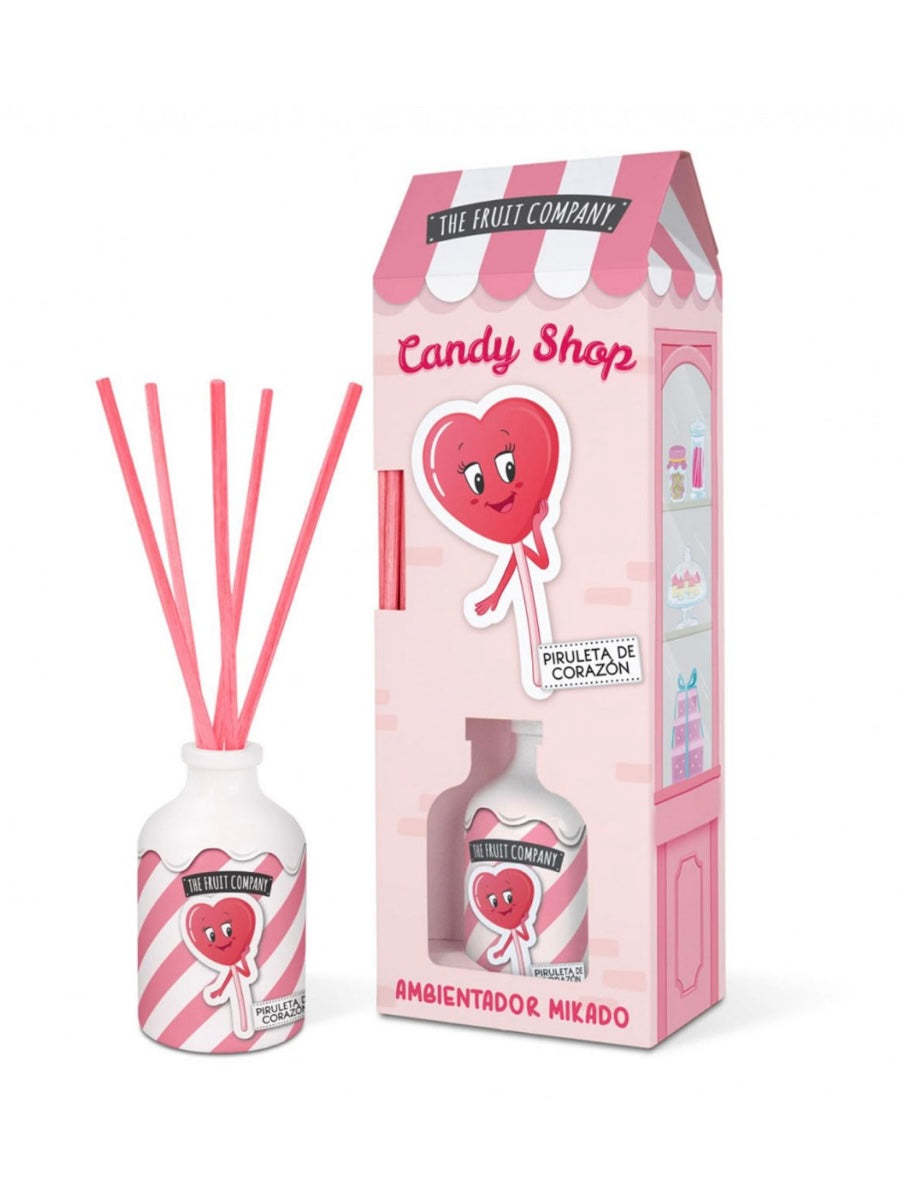 AMBIENTADOR MIKADO PIRULETA DE CORAZÓN TFC