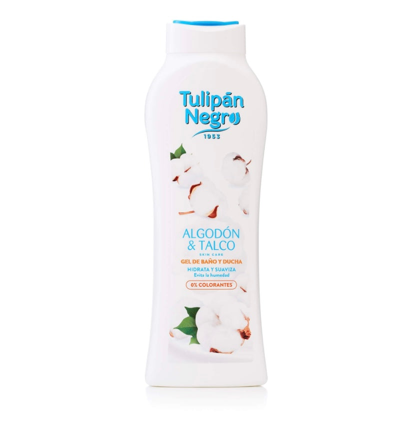 GEL DE DUCHA ALGODÓN & TALCO - TULIPÁN NEGRO