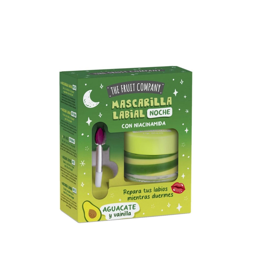 MASCARILLA PARA LABIOS DE NOCHE AGUACATE Y VAINILLA - TFC
