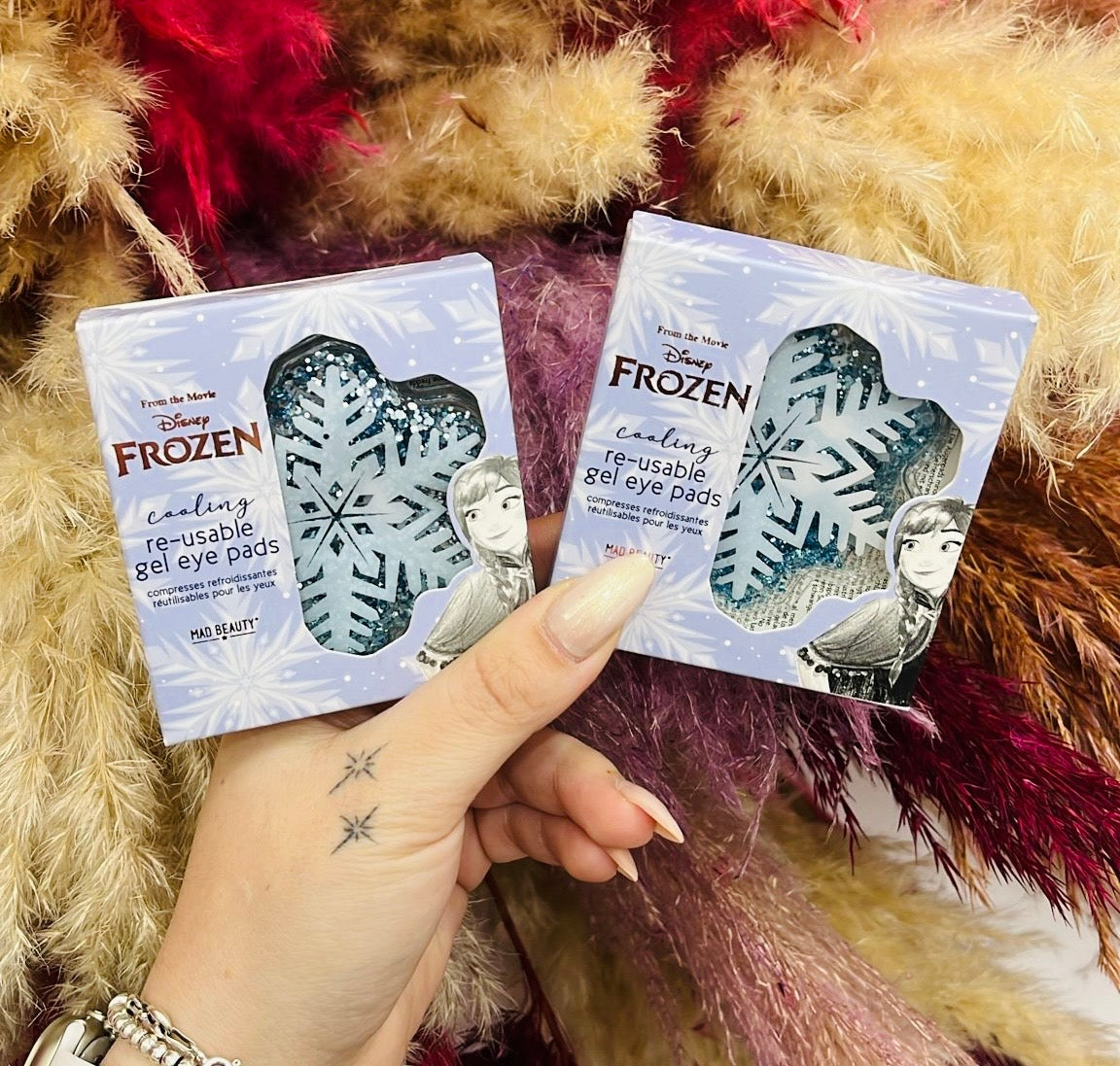 PARCHES EN GEL REUTILIZABLES PARA CONTORNO DE OJOS - FROZEN