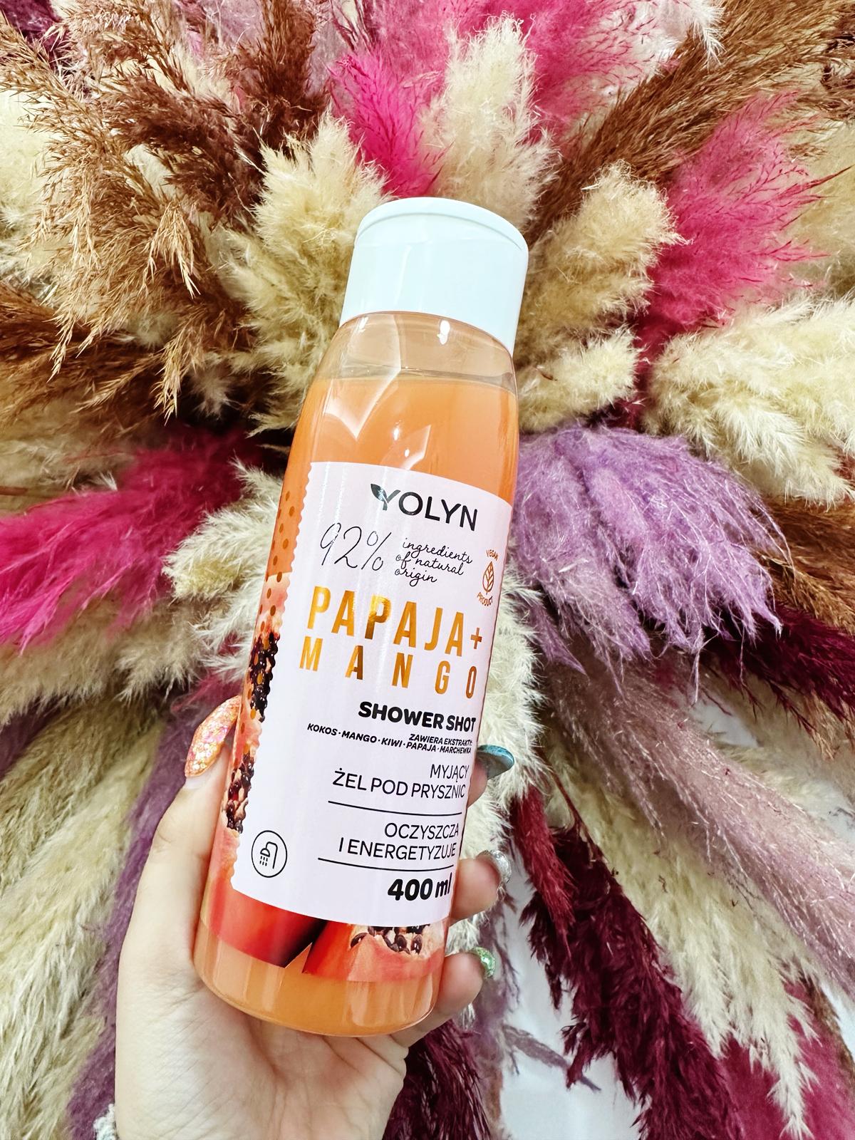 GEL DE BAÑO DE PAPAYA Y MANGO YOLYN