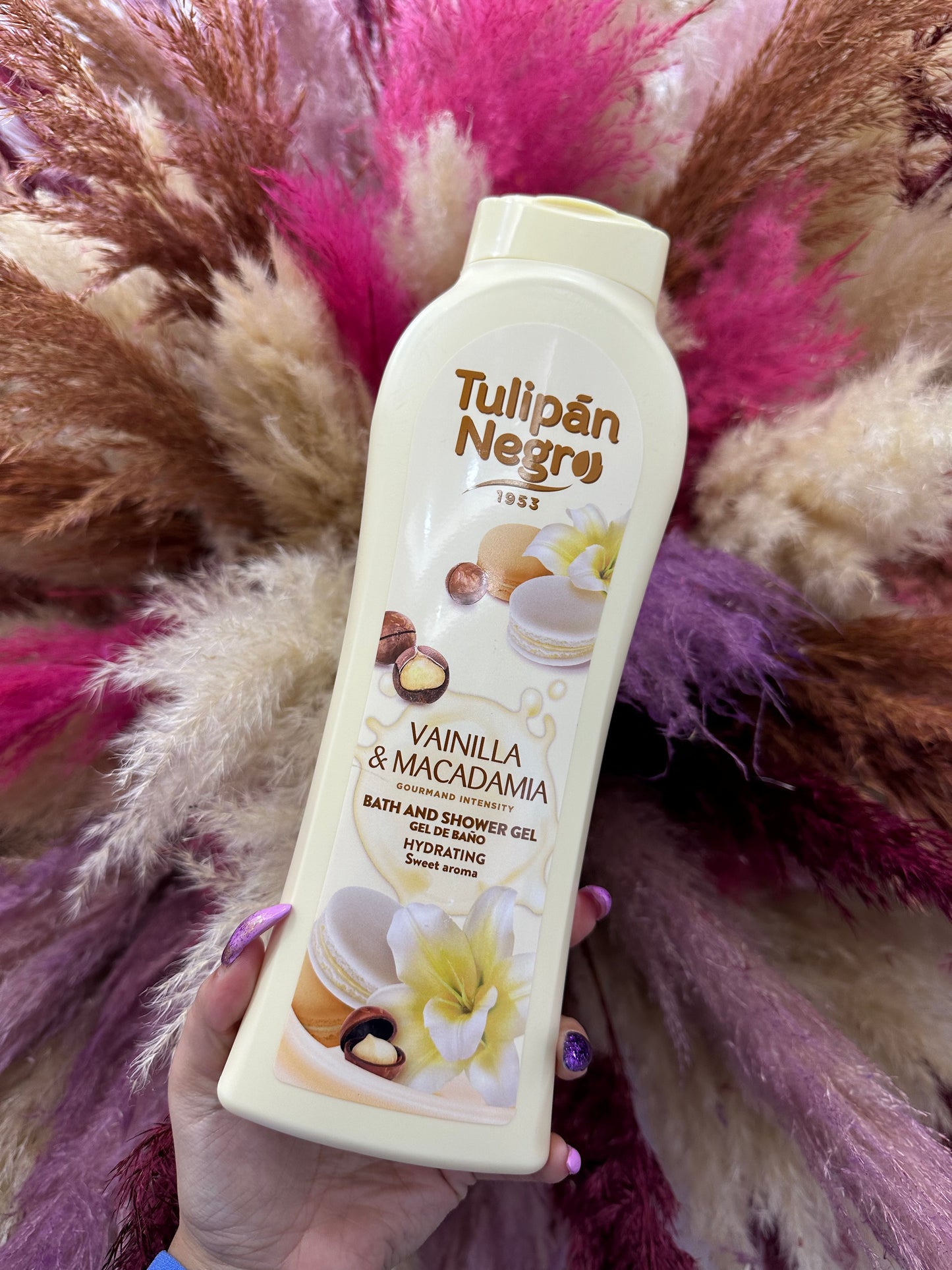 GEL DE DUCHA VAINILLA & MACADAMIA - TULIPÁN NEGRO