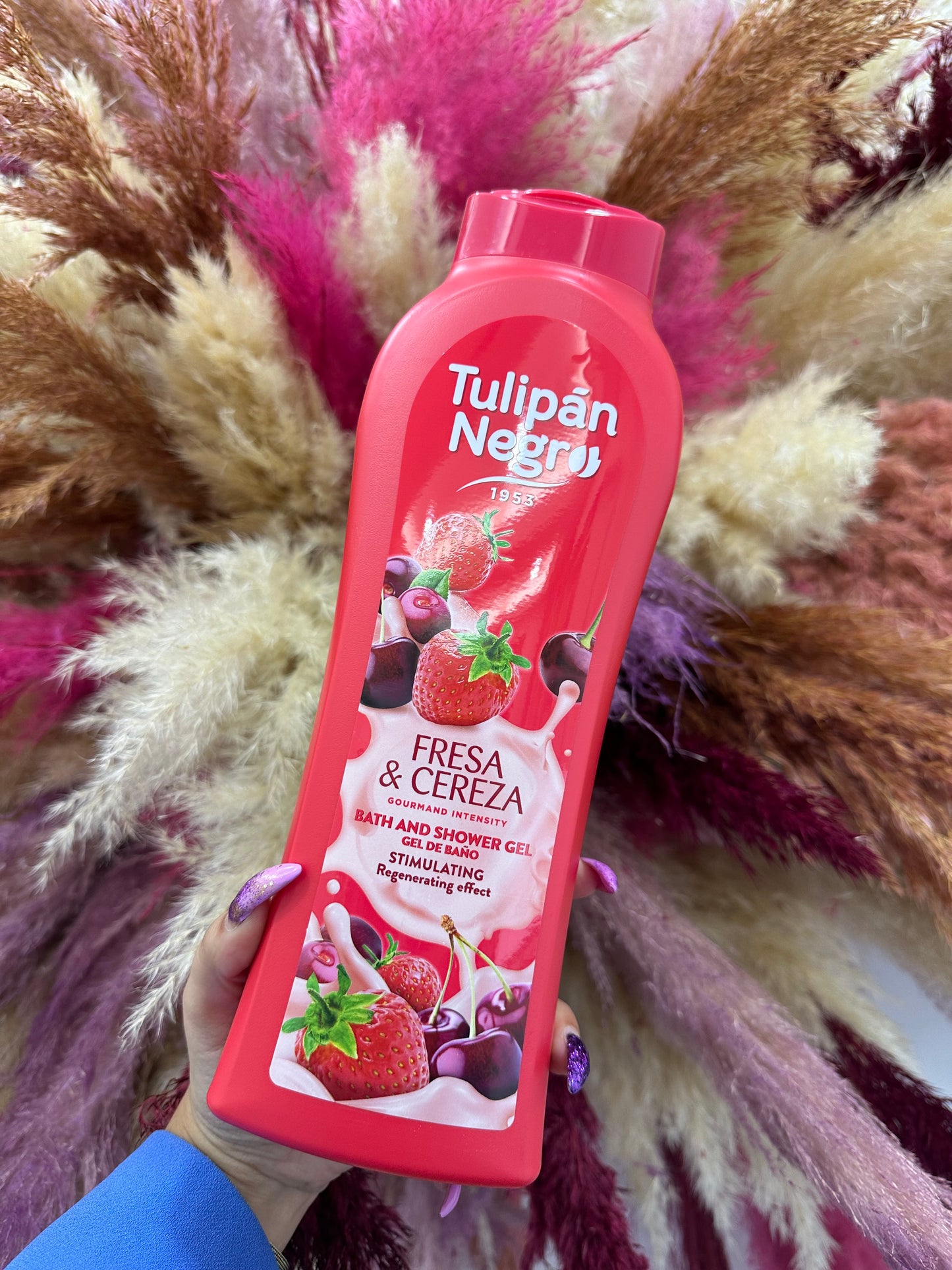 GEL DE DUCHA FRESA & CEREZA - TULIPÁN NEGRO