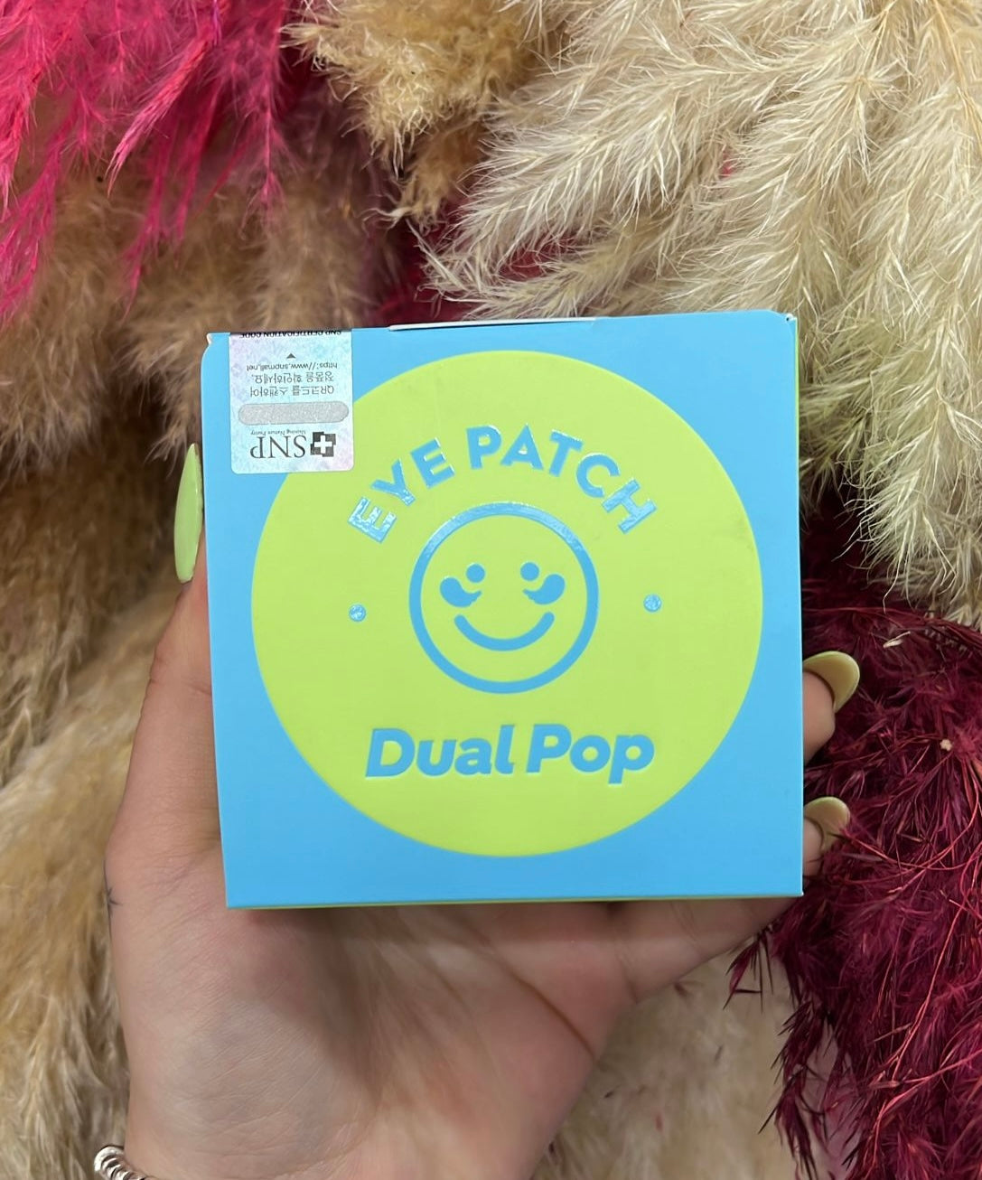 PARCHES DE HIDROGEL PARA CONTORNO DE OJOS - DUAL POP