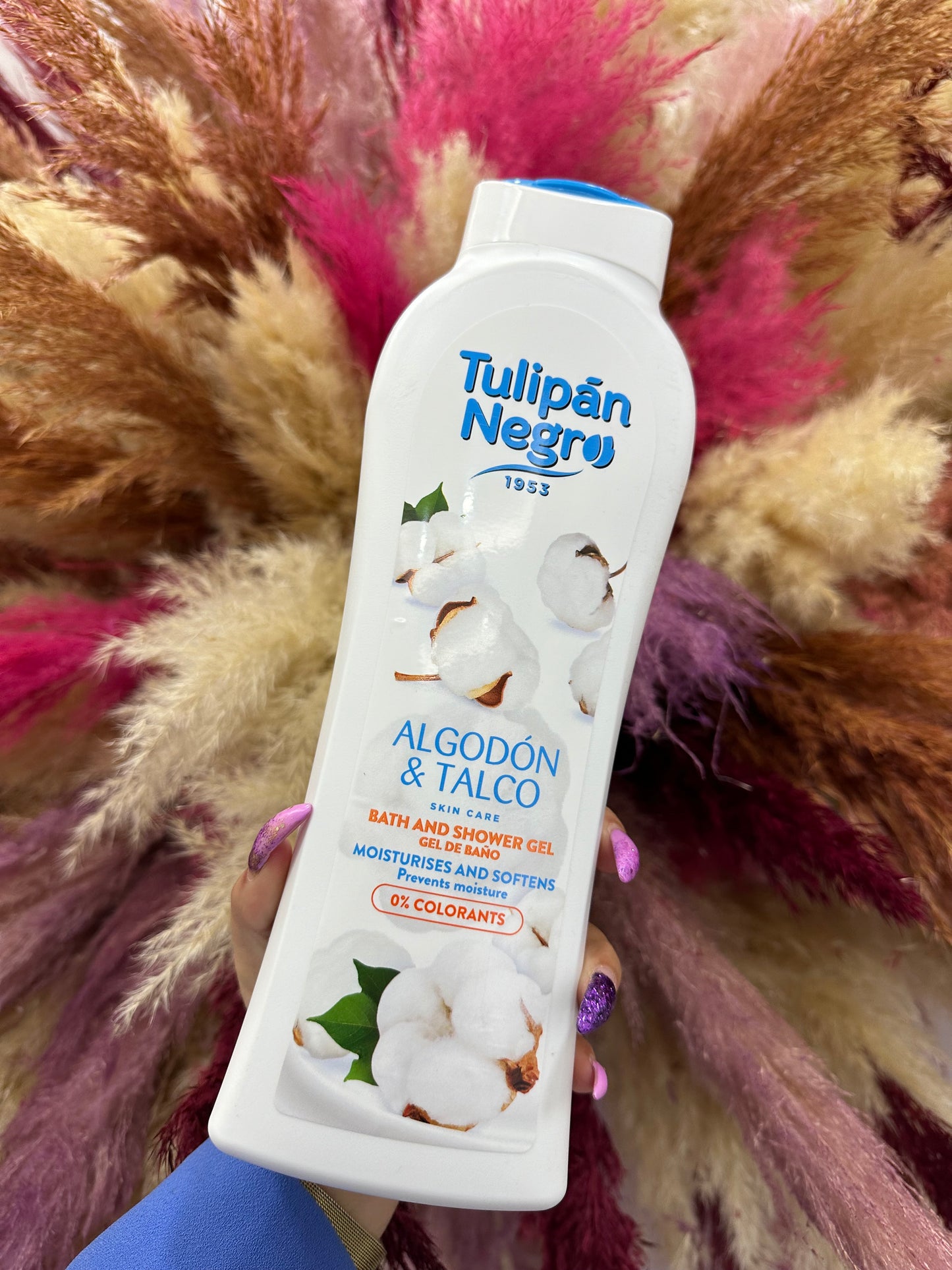 GEL DE DUCHA ALGODÓN & TALCO - TULIPÁN NEGRO