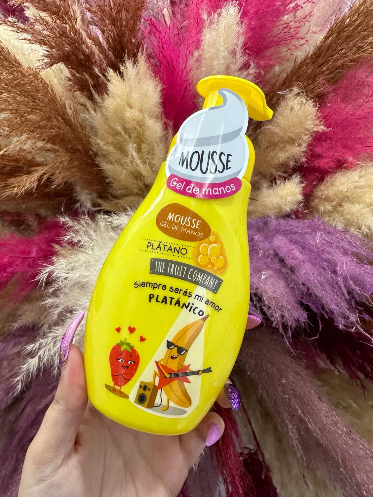 GEL DE MANOS EN MOUSSE DE PLÁTANO TFC