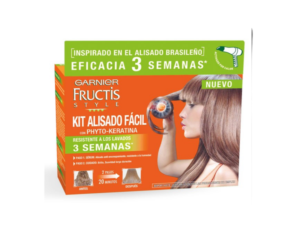 KIT ALISADO FRUCTIS DE GARNIER STYLE