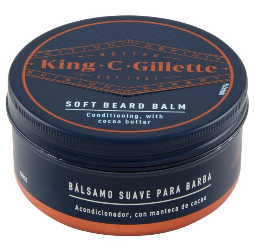 BÁLSAMO SUAVE PARA BARBA CON MANTECA DE CACAO - GILLETTE