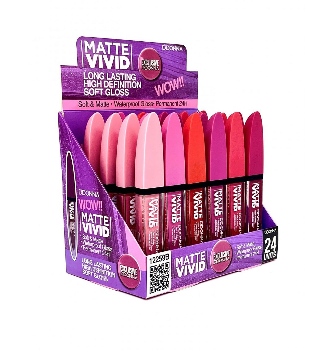 LIPGLOSS MATTE VIVID PERMANENT - DDONNA