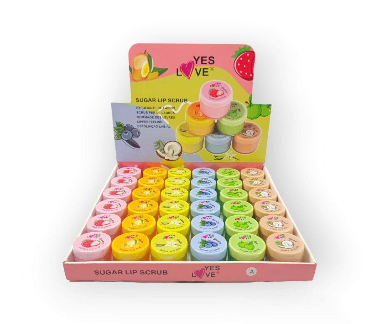 EXFOLIANTE PARA LABIOS DE FRUTA