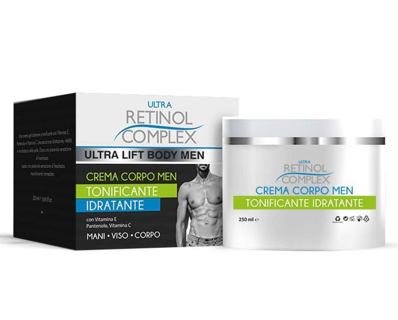 CREMA CORPORAL TONIFICANTE MEN - RETINOL COMPLEX