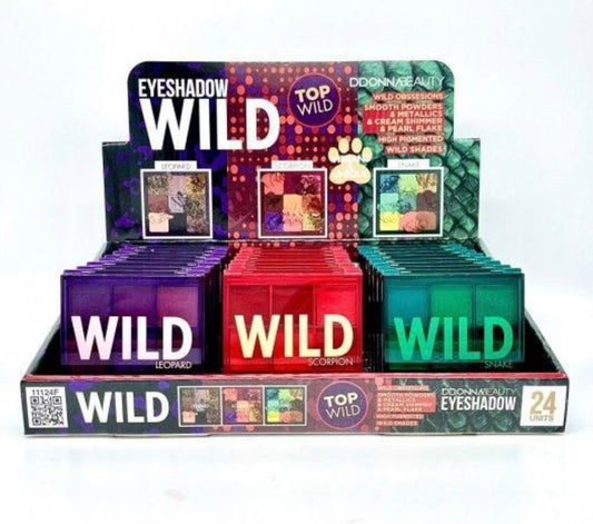 PALETA DE SOMBRAS WILD - DDONNA