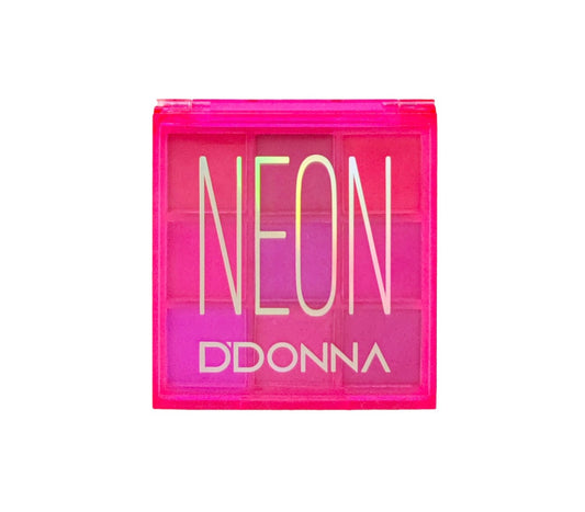 PALETA DE SOMBRAS NEÓN ROSA - DDONNA