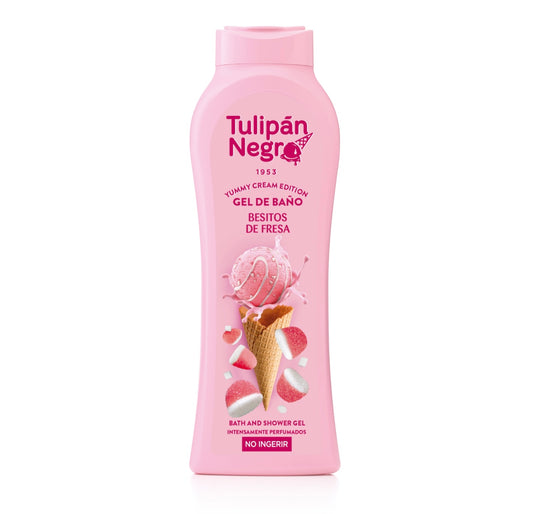 GEL DE DUCHA BESITOS DE FRESA - TULIPÁN NEGRO