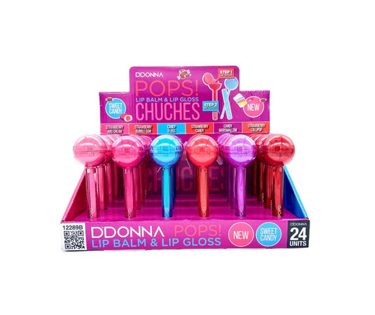 GLOSS Y LIP BALM POPS CHUCHES - DDONNA