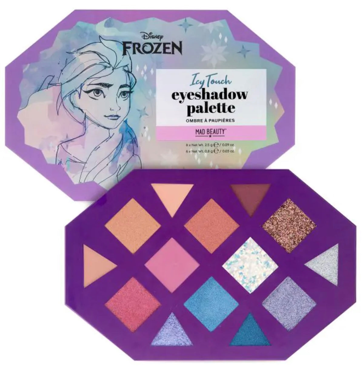 PALETA DE SOMBRAS FROZEN