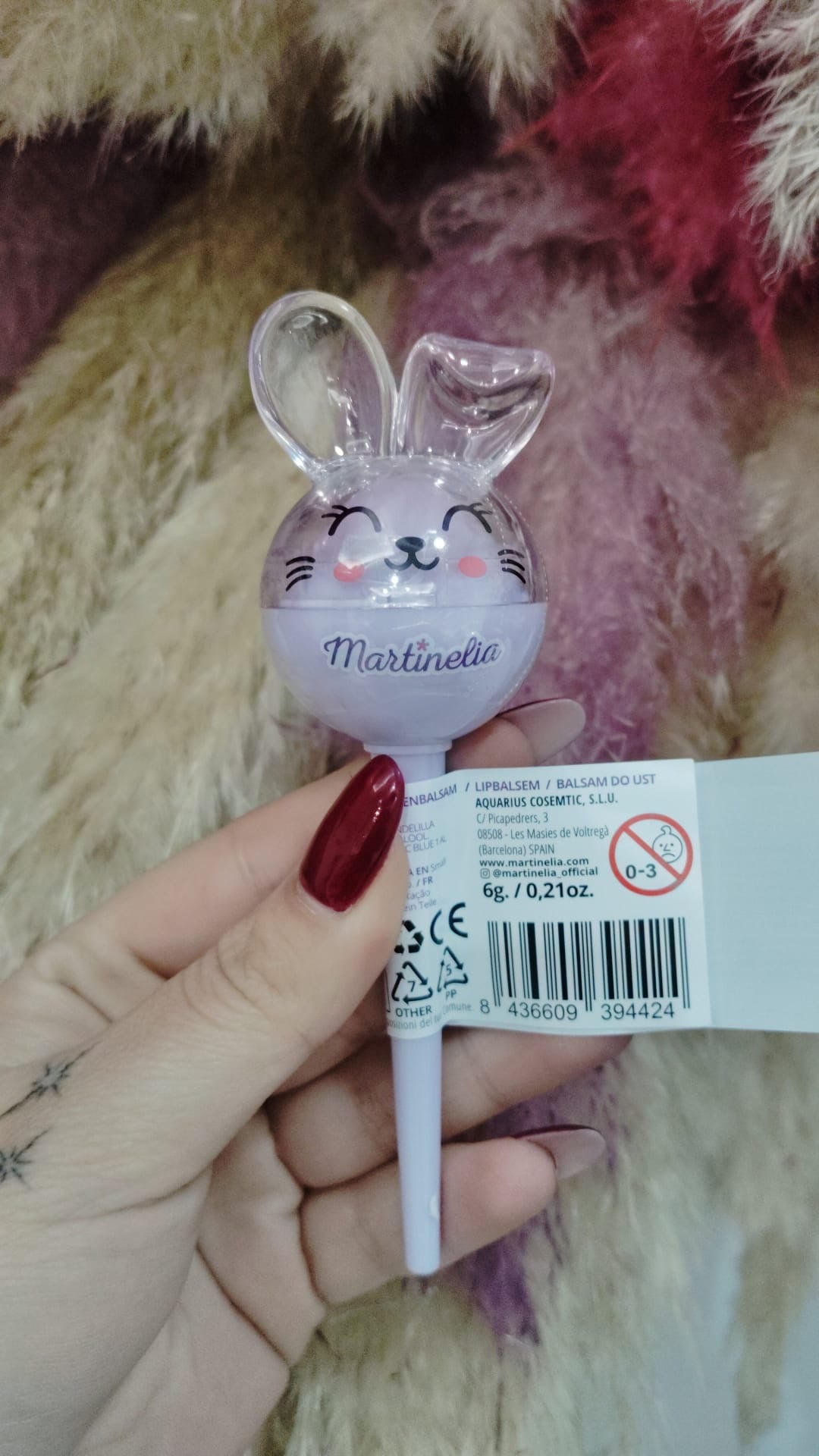 BÁLSAMO LABIAL FUNNY BUNNY - MARTINELIA