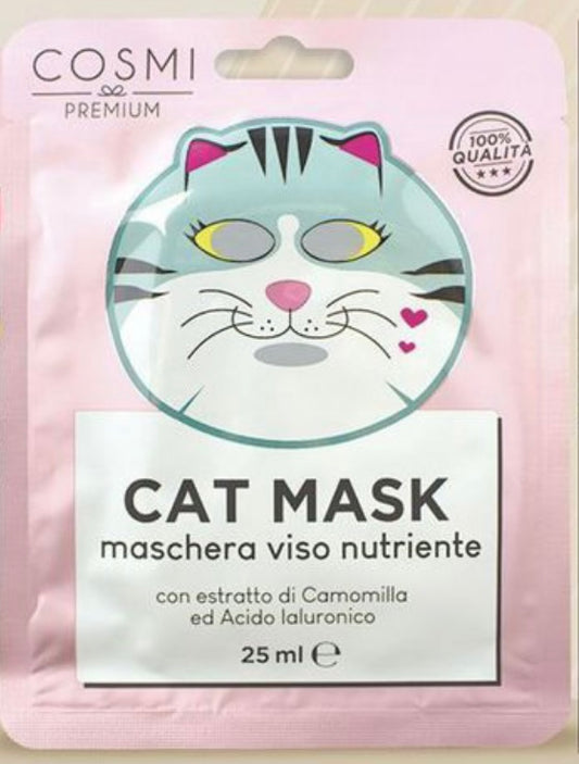 MASCARILLA FACIAL NUTRITIVA DE GATO