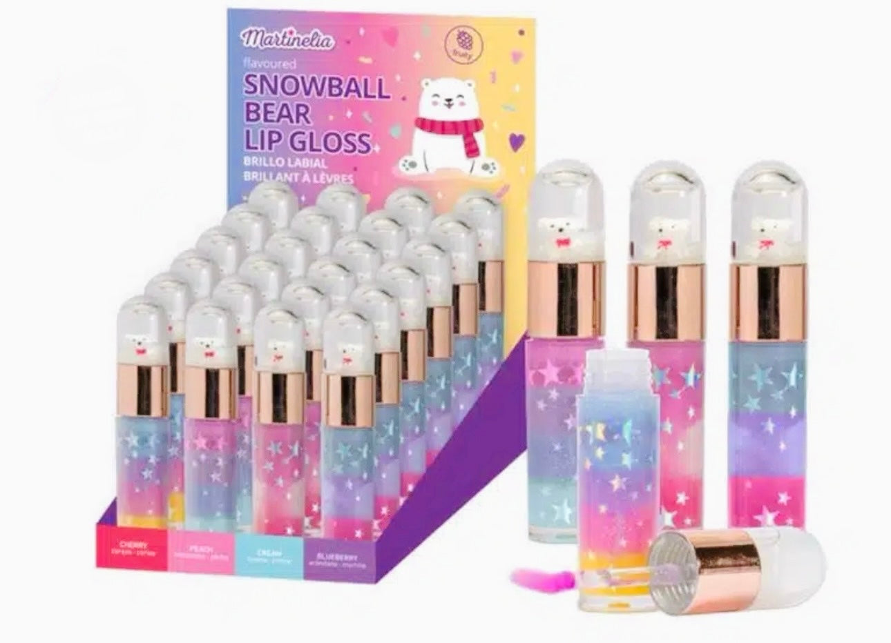 BRILLO LABIAL SNOWBALL BEAR - MARTINELIA